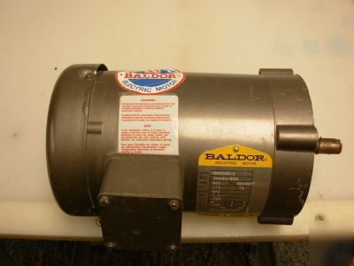Baldor industrial electric motor VM3542-5 3/4HP 3PHASE