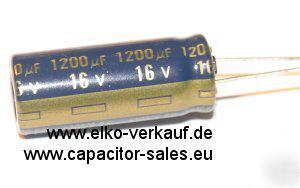 Capacitor 16V 1200UF 10MM low-esr mainboard repair