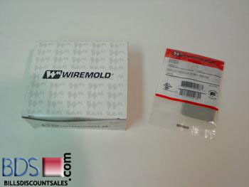 Wiremold duplex faceplate gray c#5507D-g