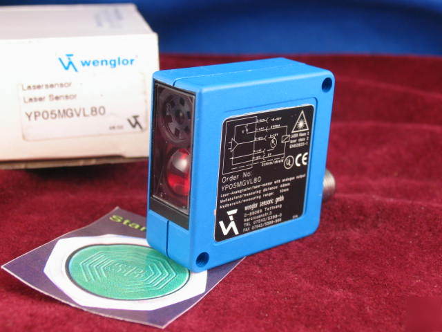 YP05MGVL80 wenglor photoelectric sensor switch