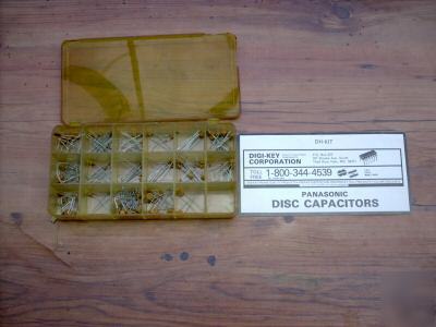 Lot 120+ panasonic disc capacitor kit dh-kit nos