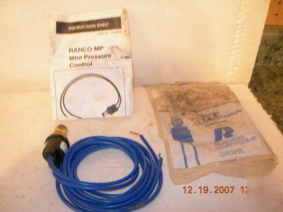 Mini pressure control ranco mp setting on ac R12R22R502