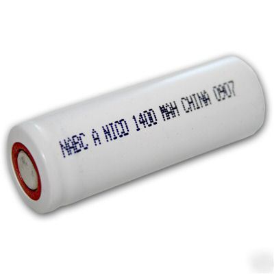 A cell 1400MAH nicd 1.2V flat top recharge cell battery