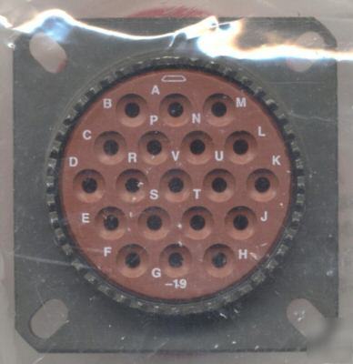 D38999/20WJ19AA ~ deutsch circular mil spec connector