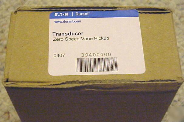 New durant 39400400 zero speed vane pickup conductive 