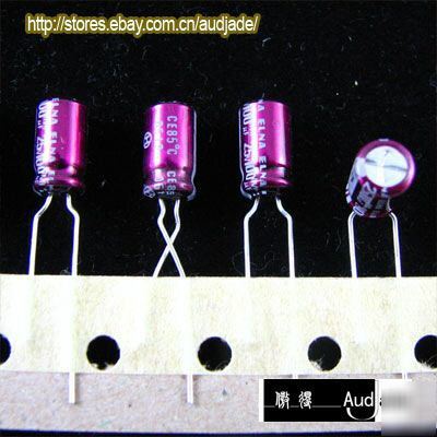 New 100PCS 100UF 25V elna R2O min audio capacitors 