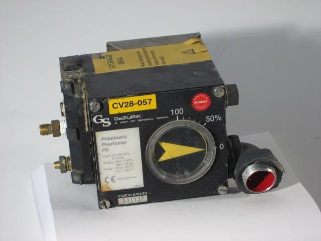 Dezurik electro pneumatic positioner P5