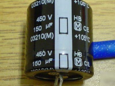 25 450V 150UF panasonic 105C mini snap-in capacitors 