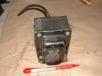 Allied transformers isolation transformer 6K181VCP