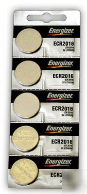 5PK ECR2016 CR2016 DL2016 2016 3V energizer batteries