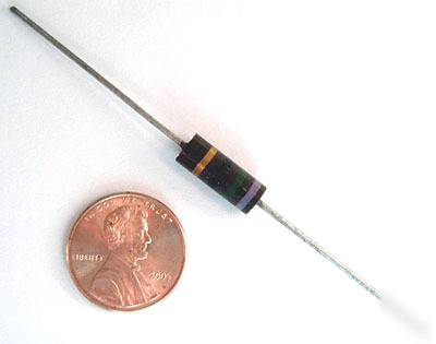 Allen bradley carbon comp resistors 1W 75 ohm 5% (10)