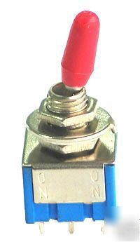 New 10 - dpdt(on-on) miniature toggle switch - (TS6)