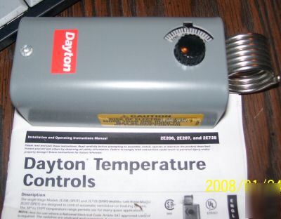  dayton heating-ventilating temperature control 