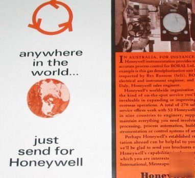Honeywell instrumentation australia boral ltd. -1966 ad