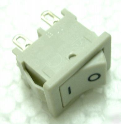 Power on/off switch grey colour