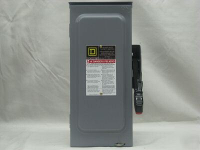 Square d heavy duty safety switch HU361RB 1H375