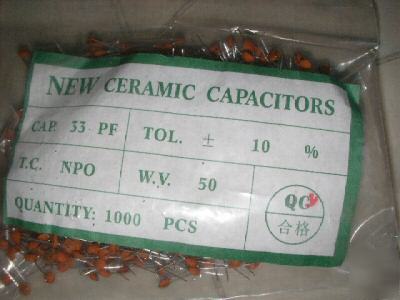 33P ceramic disc capacitor (1000 pieces)