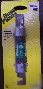 New buss fuses 100 amp fusetron bp/frn-r-100