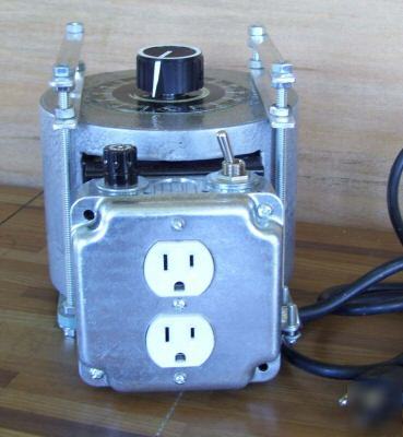 Variac.superior electric 120 volt 15 amps.