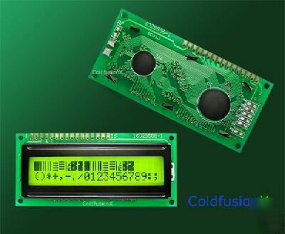 16X2 lcd display for microcontroller basic stamp
