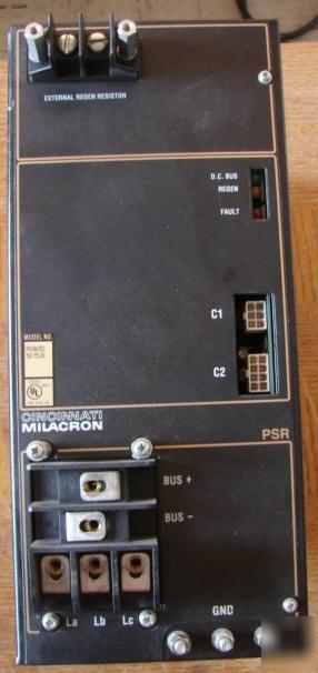 Cincinnati milacron PSR452507500 output 310VDC