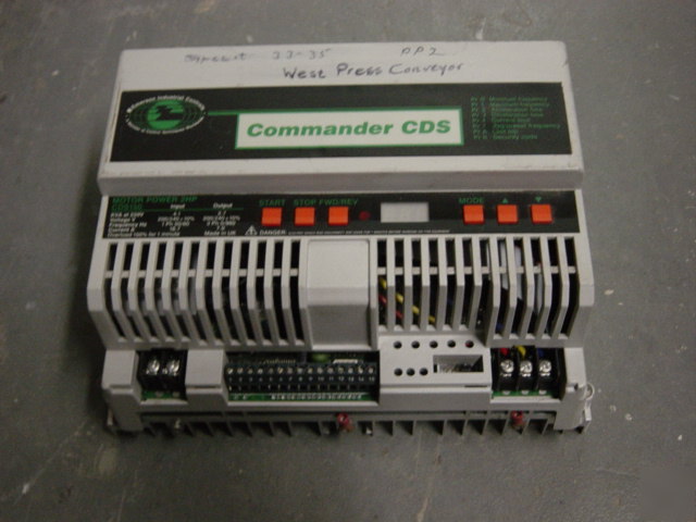 Emerson industrial controls commander cds 220