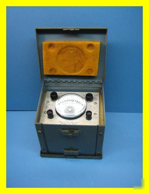 Murphy model c cable tester triplett electric meter 
