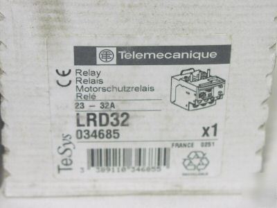 Telemecanique LRD32 overload relay lrd-32 