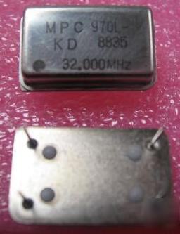 25.1750 mhz, oscillators, 4 pin metal package, 300 each