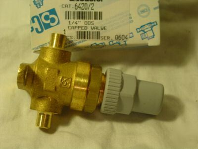New castel capped valve 1/4
