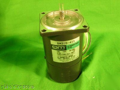 Oriental motors ac magnetic brake motor BM315-411