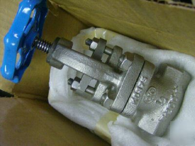 Oic globe valve 316 ss CF8M K5281 KO375 1/2 in 200