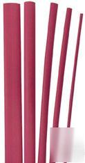 100' of 2:1 shrink ratio red heat shrink - 10 sizes