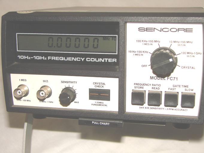 Sencore FC71 fc 71 frequency counter 10 hz to 1 ghz 