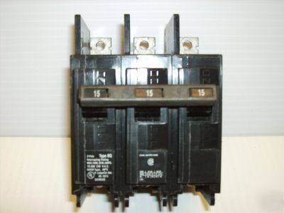 Siemens ite circuit breaker bq BQ3B015 15 amp 3-pol 240