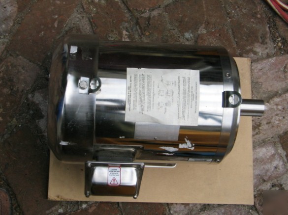 Stainless enclosed outdoor motor 7.5 hp ultra kleen 