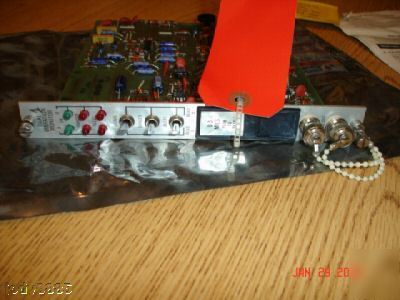 Bently nevada dual vibration monitor #24713-01*cab-1