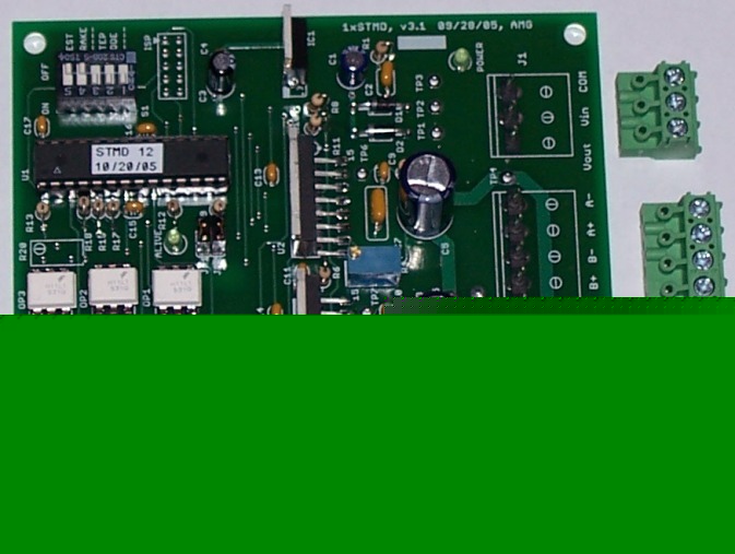 Bipolar stepper motor driver, 50 volt, 3 amp, microstep