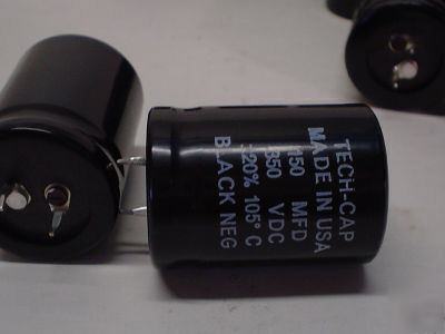 New 50 pcs 350V 150UF 105C snap-in capacitor 