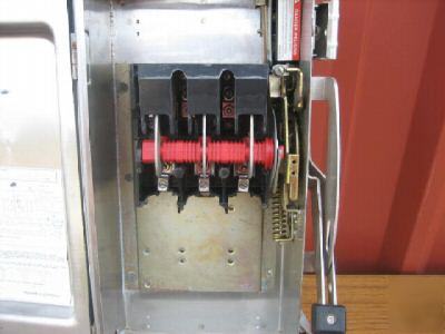 Square d HU362DS safety switch 60 amp disconnect 60A
