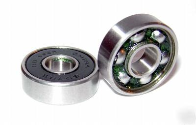 (10) 607-1RS bearings, 7 x 19 mm, sealed one side,607RS