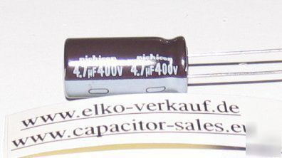 Capacitor 400V 4.7UF 10MM low-esr mainboard repair