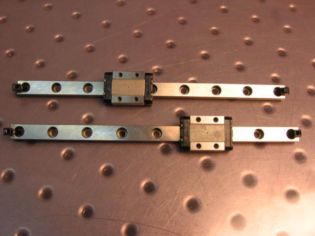 G37605 two nsk ts linear slide rails