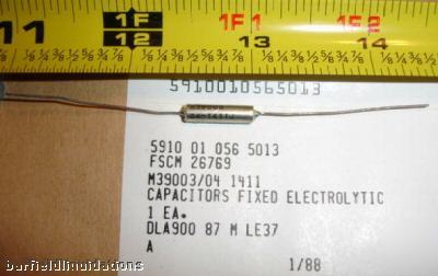 New lot 90 50VNP ele capacitors p/n:M39003/04-1411