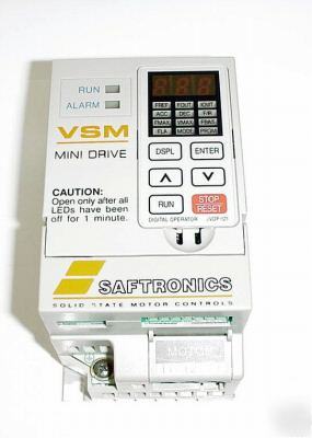 New saftronics vsm mini ac drive/inverter 1/8 hp
