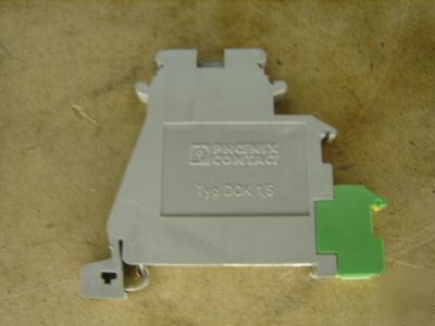 Phoenix contact terminal block dok 1.5 ground