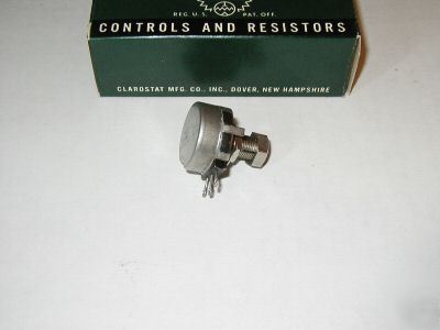 Clarostat 3.5 meg ohm potentimeters