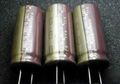 10 x elna rjj 3300UF 35V nos