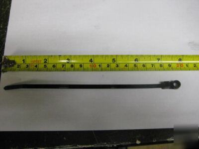 Black nylon screwdown zip ties 7