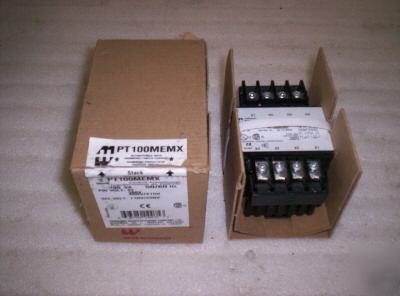 Hammond industrial control transformer cat no PT100MEMX